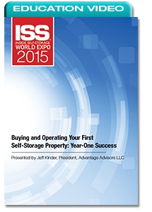 Buying and Operating Your First Self-Storage Property: Year-One Success