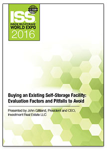 Buying an Existing Self-Storage Facility: Evaluation Factors and Pitfalls to Avoid