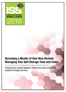 Becoming a Master of Your New Domain: Managing Your Self-Storage Time and Tasks
