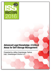 Advanced Legal Knowledge: 4 Critical Areas for Self-Storage Management