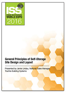 General Principles of Self-Storage Site Design and Layout