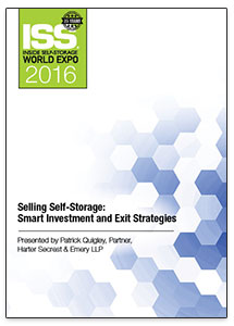 Selling Self-Storage: Smart Investment and Exit Strategies