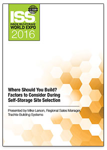 Where Should You Build? Factors to Consider During Self-Storage Site Selection