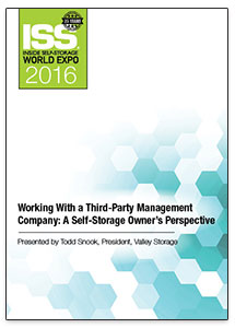 Working With a Third-Party Management Company: A Self-Storage Owner’s Perspective