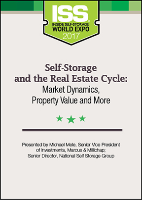 Self-Storage and the Real Estate Cycle: Market Dynamics, Property Value and More