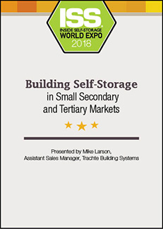 Building Self-Storage in Small Secondary and Tertiary Markets