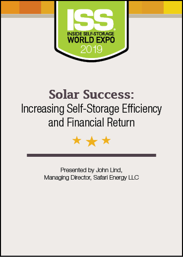 Solar Success: Increasing Self-Storage Efficiency and Financial Return