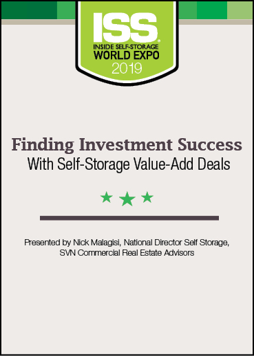 Finding Investment Success With Self-Storage Value-Add Deals