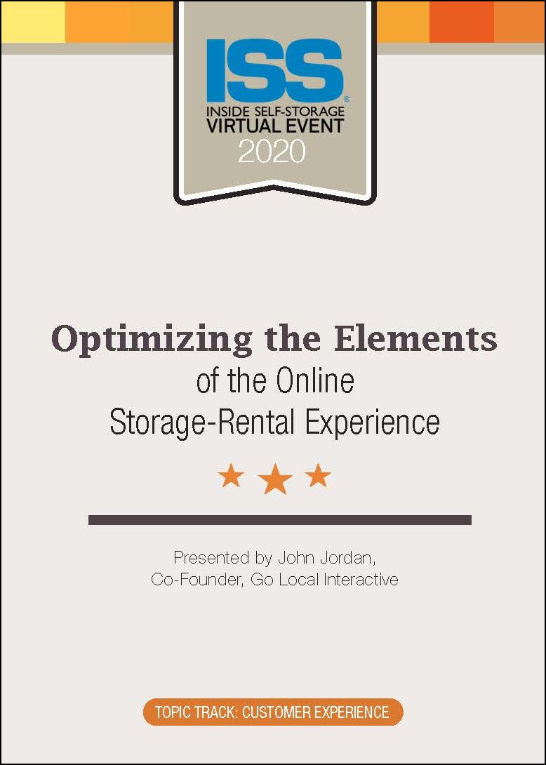 Optimizing the Elements of the Online Storage-Rental Experience