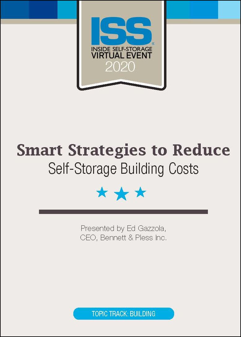 Smart Strategies to Reduce Self-Storage Building Costs