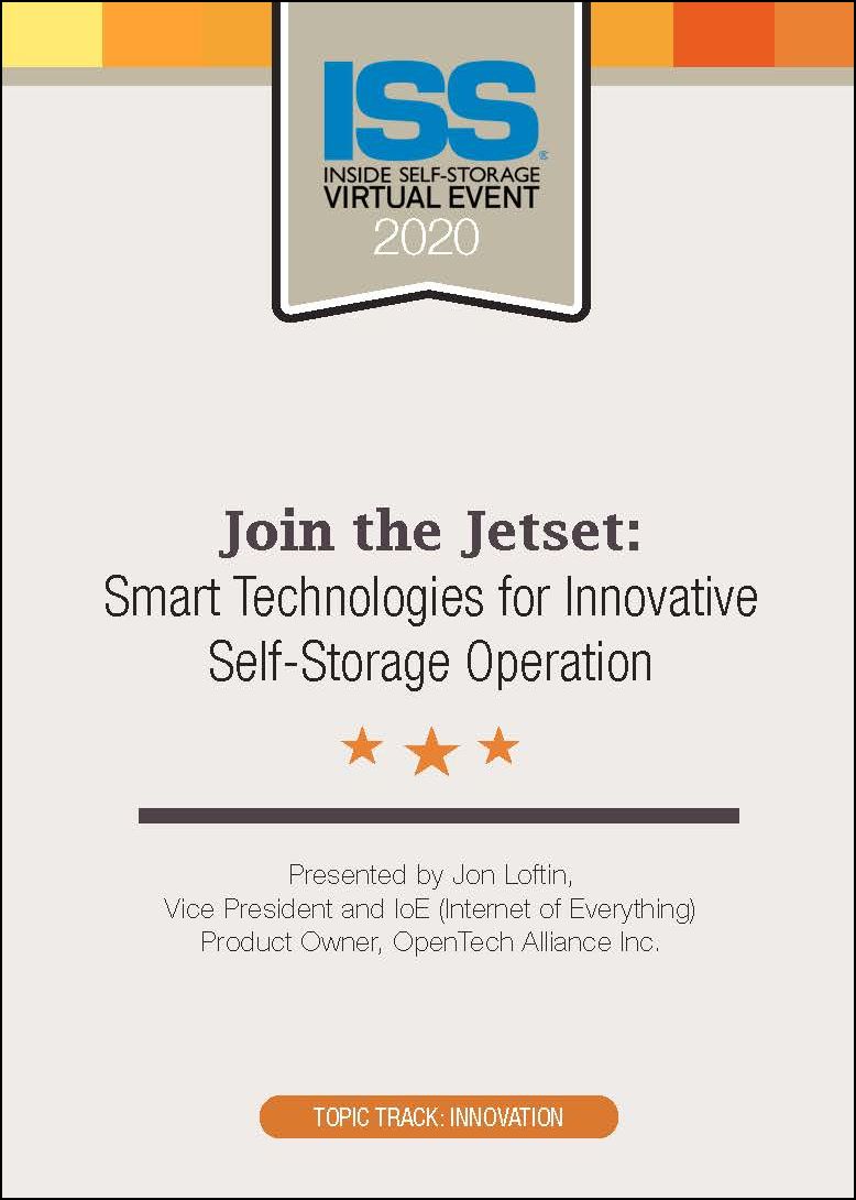 Join the Jetset: Smart Technologies for Innovative Self-Storage Operation