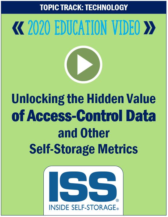 Unlocking the Hidden Value of Access-Control Data and Other Self-Storage Metrics