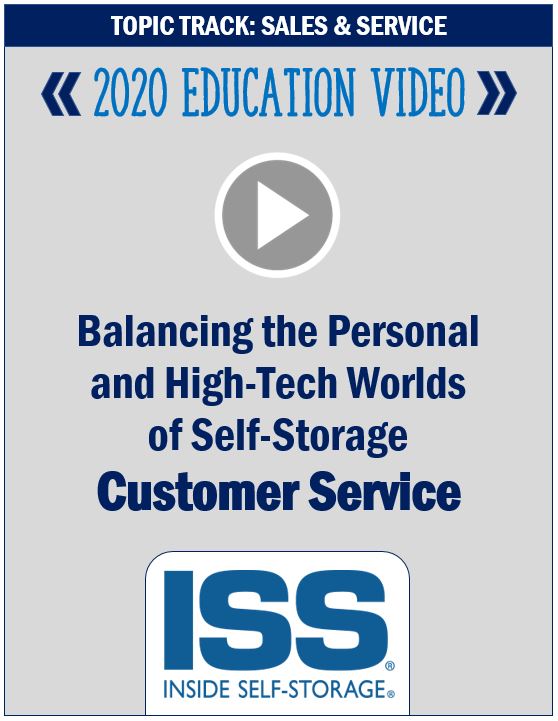 Balancing the Personal and High-Tech Worlds of Self-Storage Customer Service