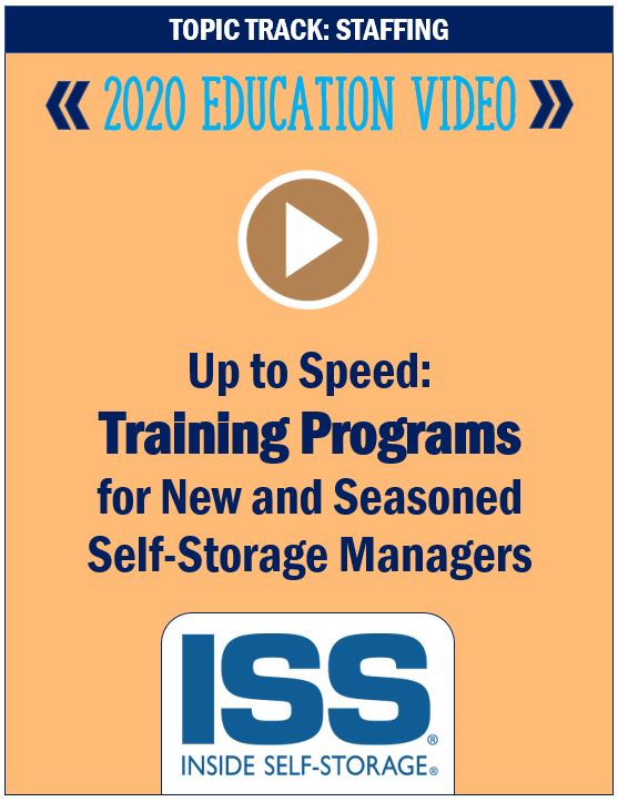 Up to Speed: Training Programs for New and Seasoned Self-Storage Managers