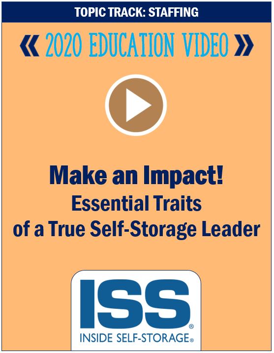 Make an Impact! Essential Traits of a True Self-Storage Leader