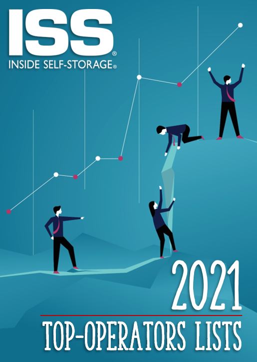 Inside Self-Storage 2021 Top-Operators Lists