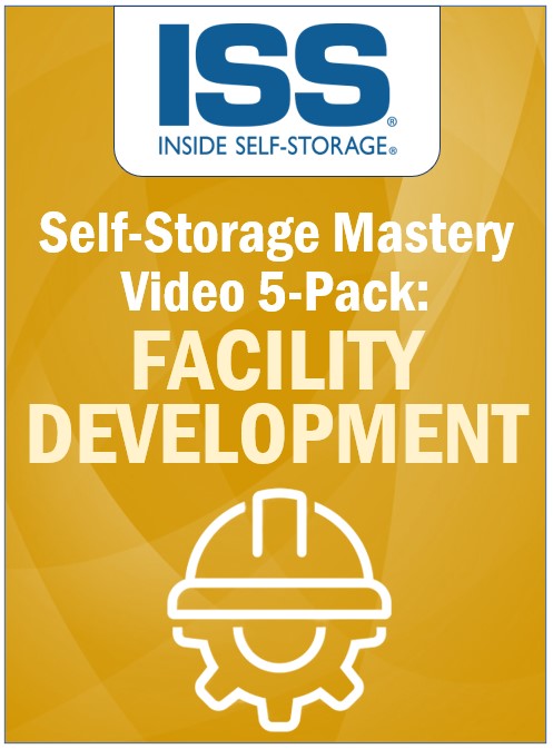 Self-Storage Mastery Video 5-Pack: Facility Development