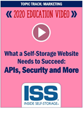 What a Self-Storage Website Needs to Succeed: APIs, Security and More