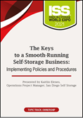 The Keys to a Smooth-Running Self-Storage Business: Implementing Policies and Procedures