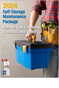 Self-Storage Maintenance Package 2024: Monthly Task Calendars and Guide