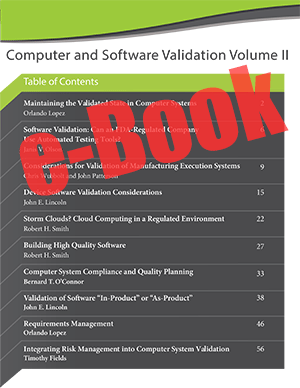 Computer and Software Validation Volume II