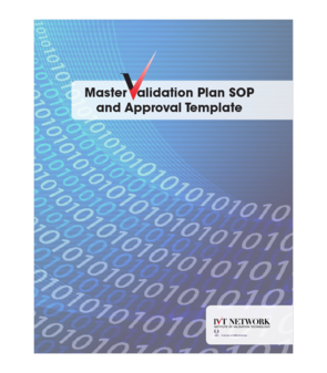 Master Validation Plan SOP and Approval Template