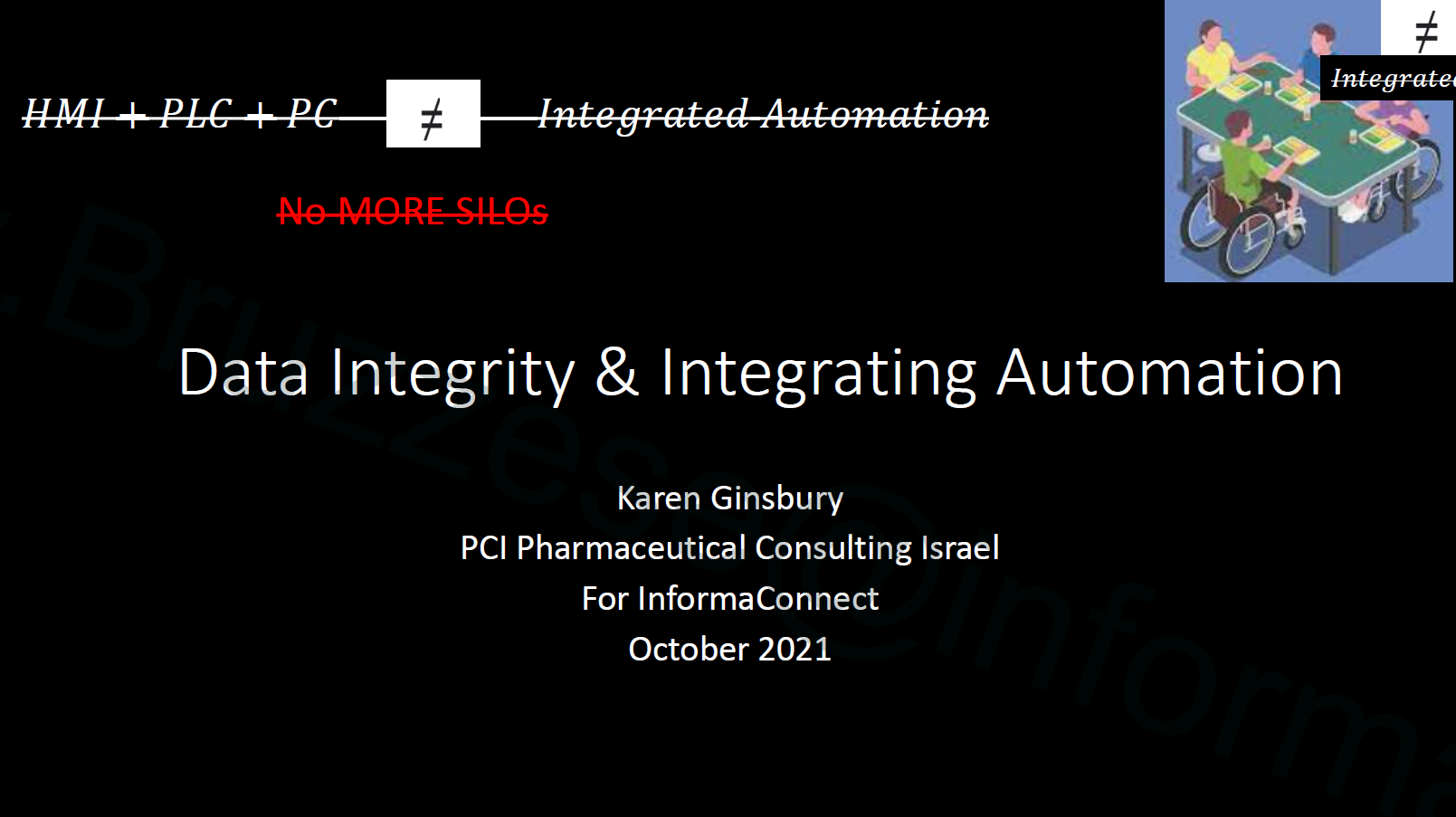Video: Data Integrity and Integrating Automation